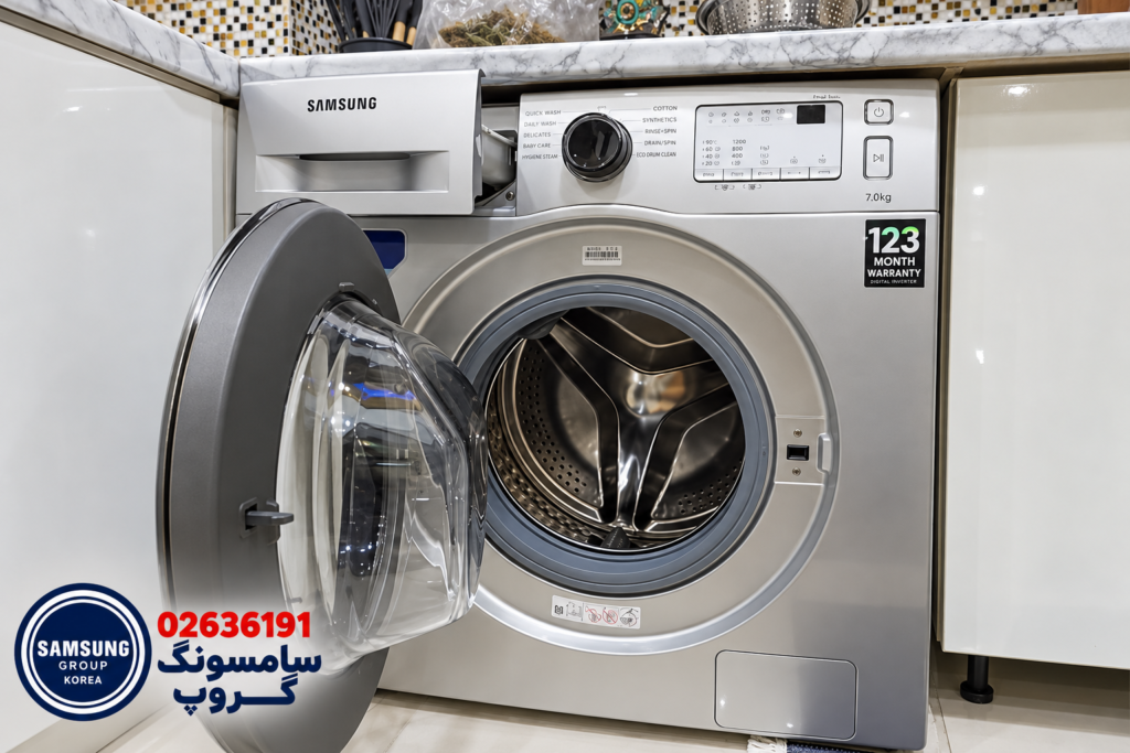 بررسی عملکرد لباسشویی سامسونگ
